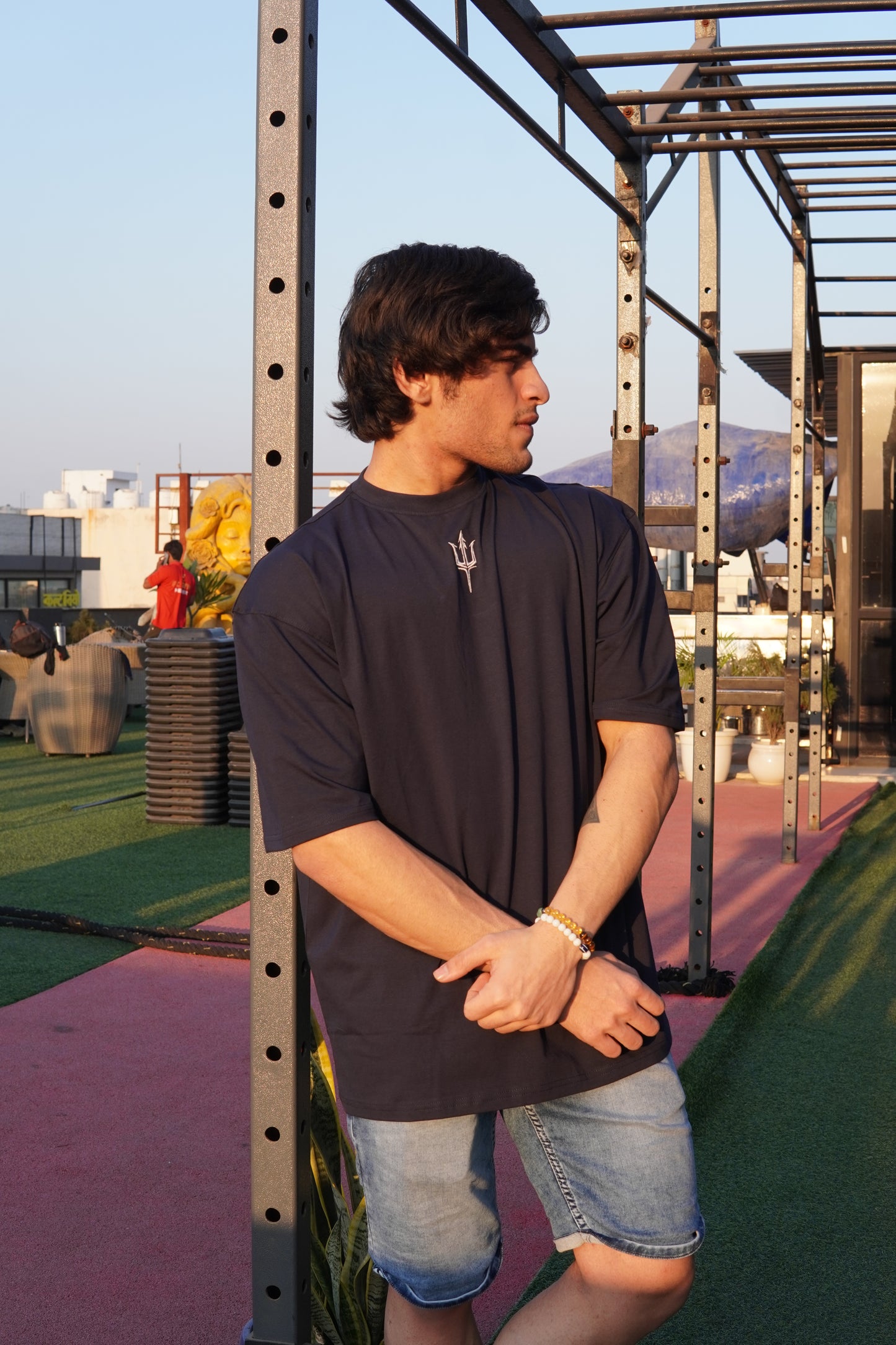 Tydent core oversized tee Navy