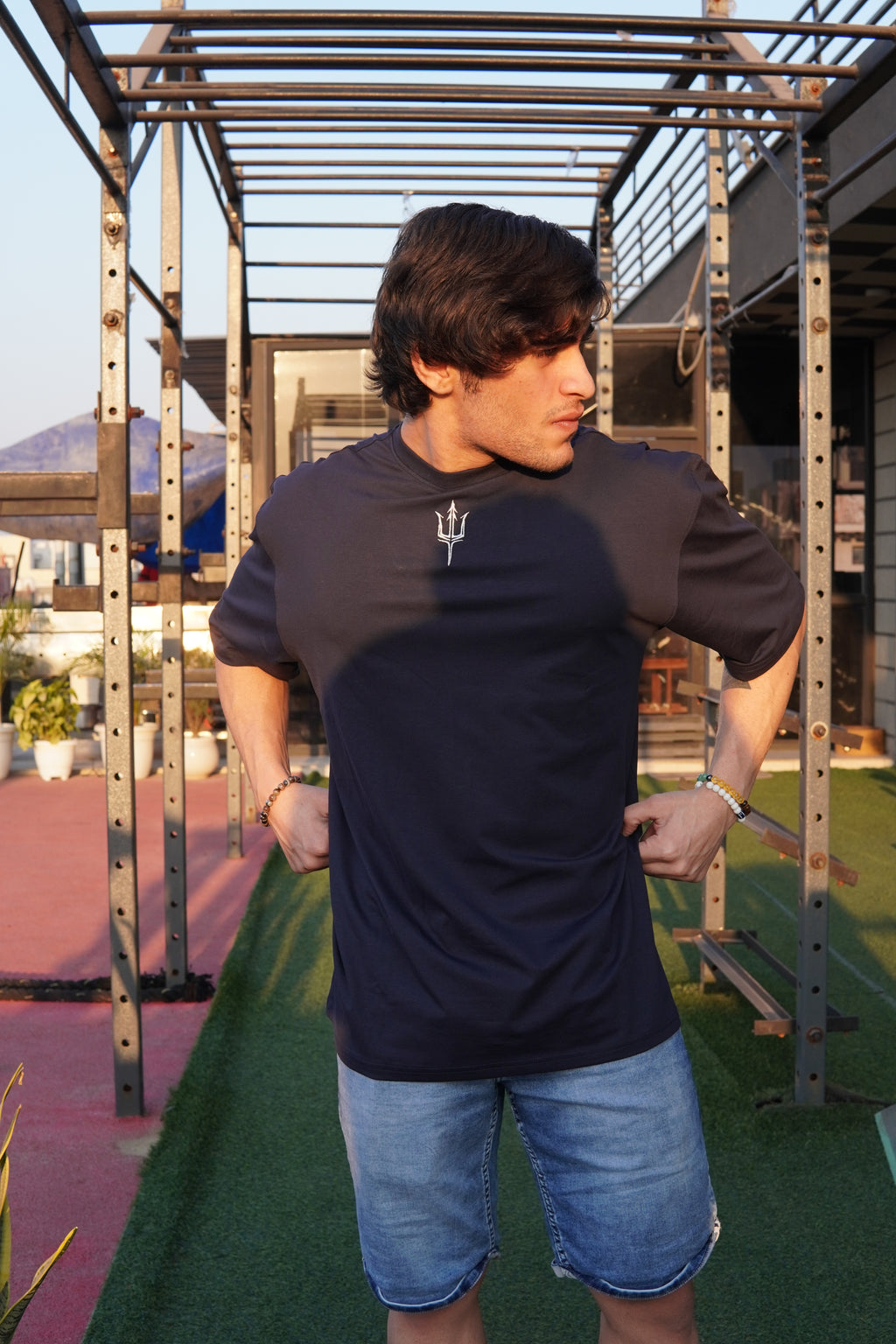Tydent Core Oversized Tee Navy