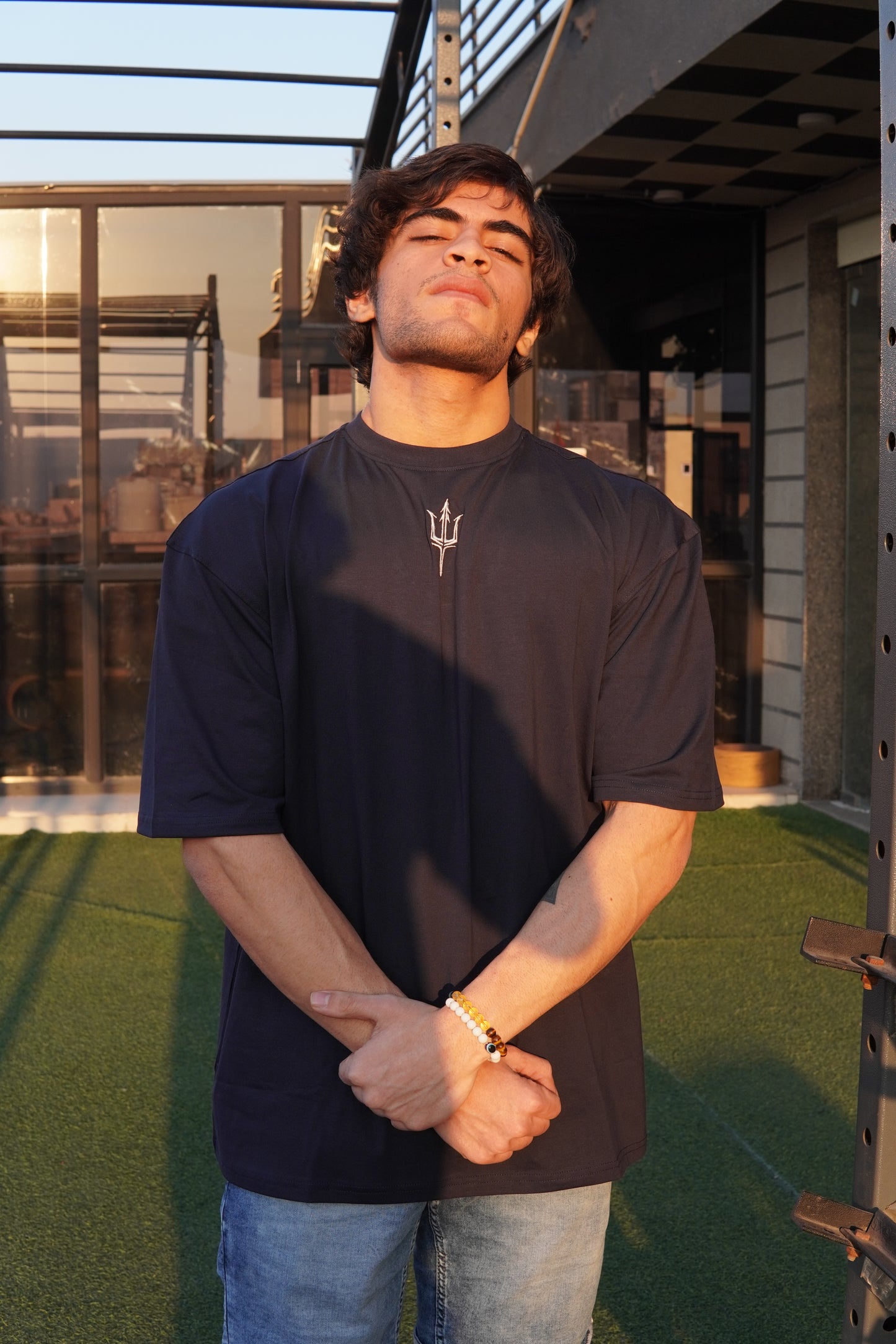 Tydent core oversized tee Navy