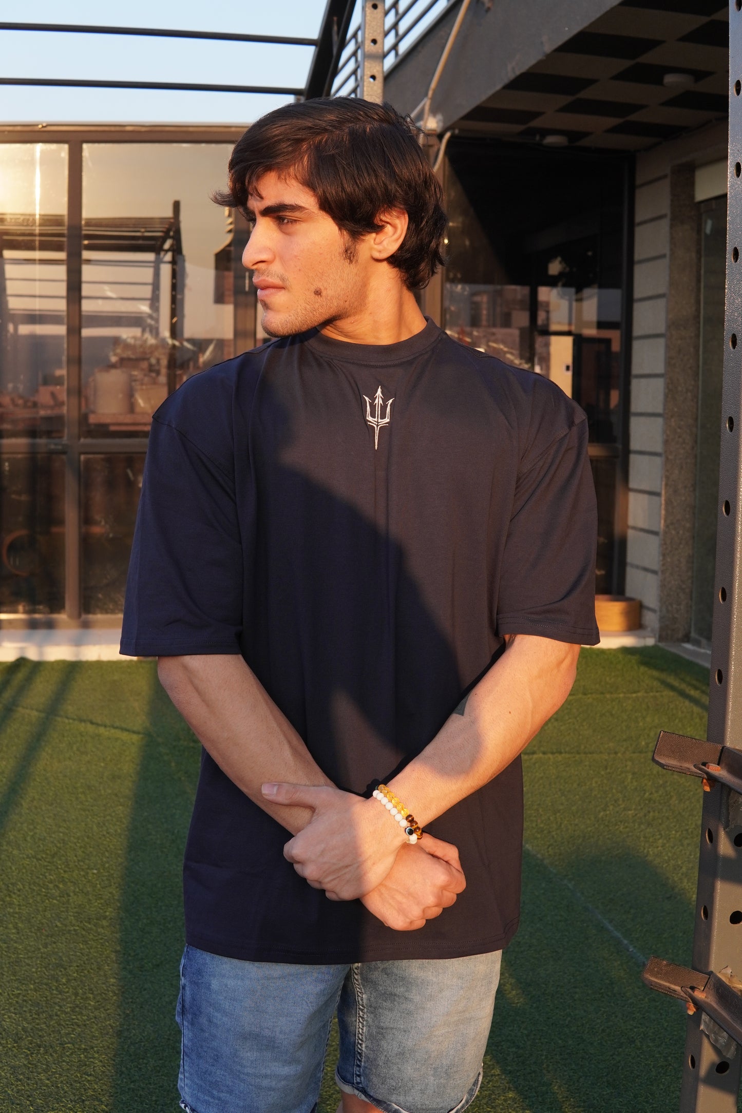 Tydent core oversized tee Navy