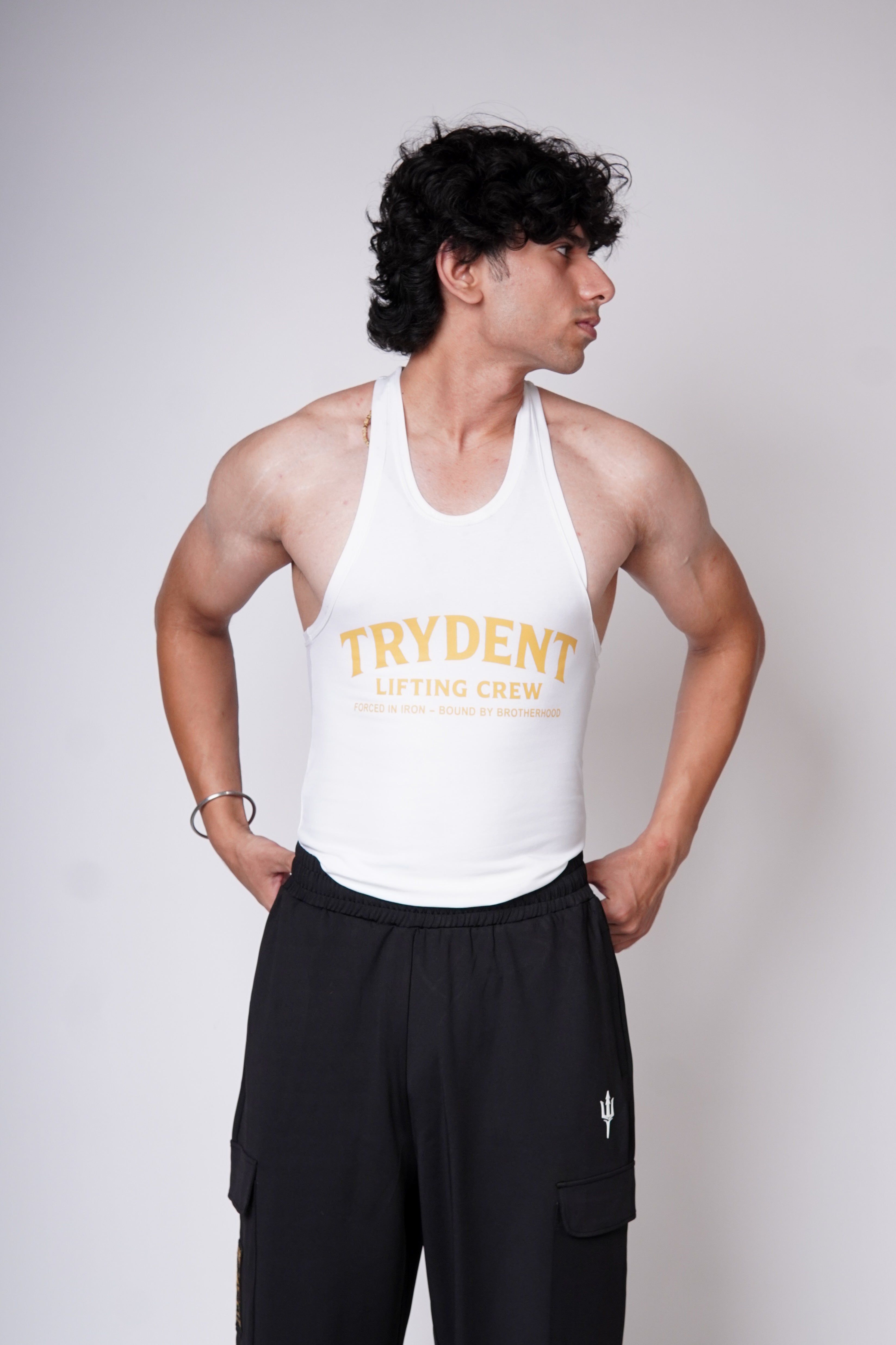 Trydent Lifting Crew - White