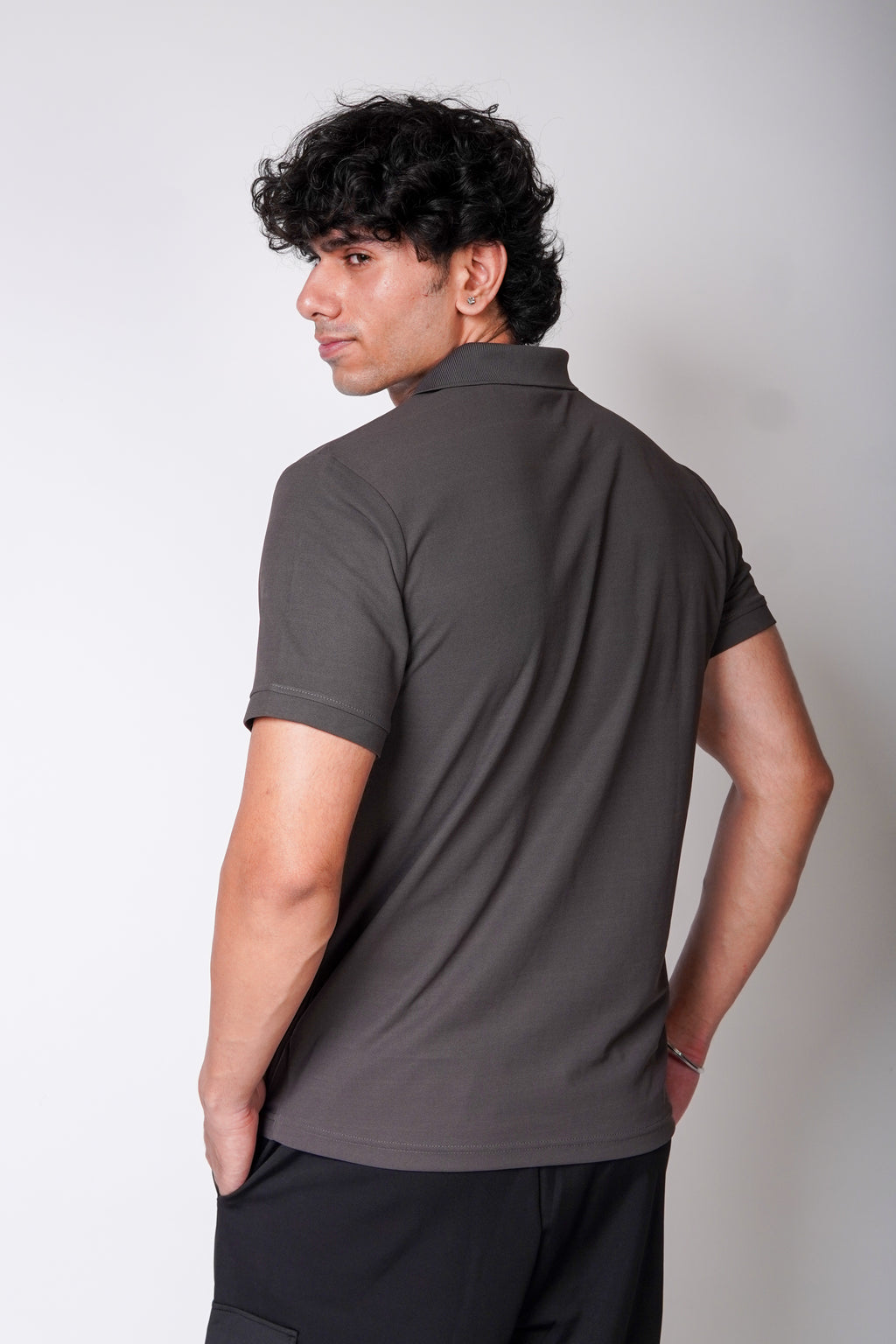 Polo Tshirt - Grey