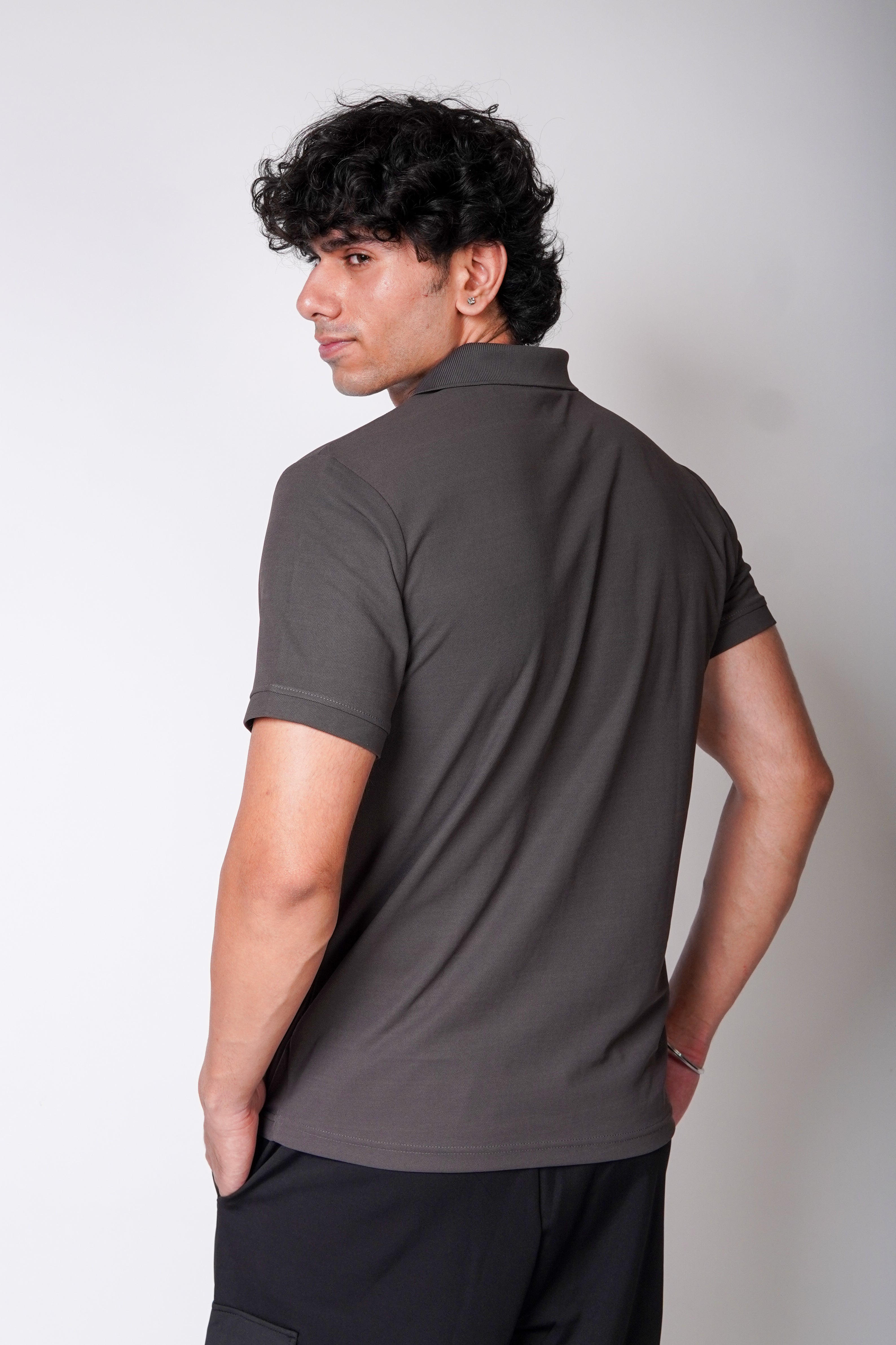 Polo Tshirt - Grey