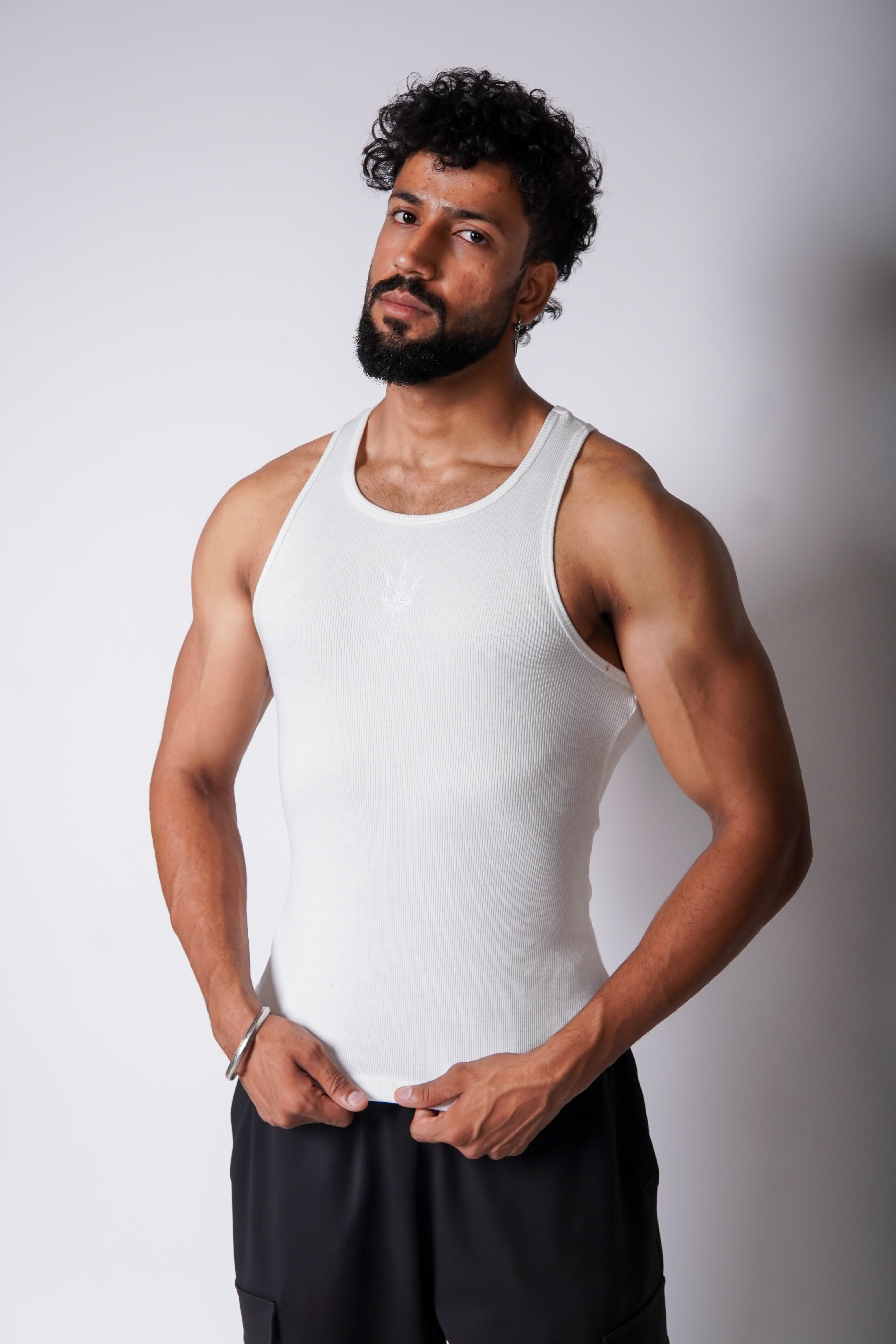 Trydent Signature Vest - White