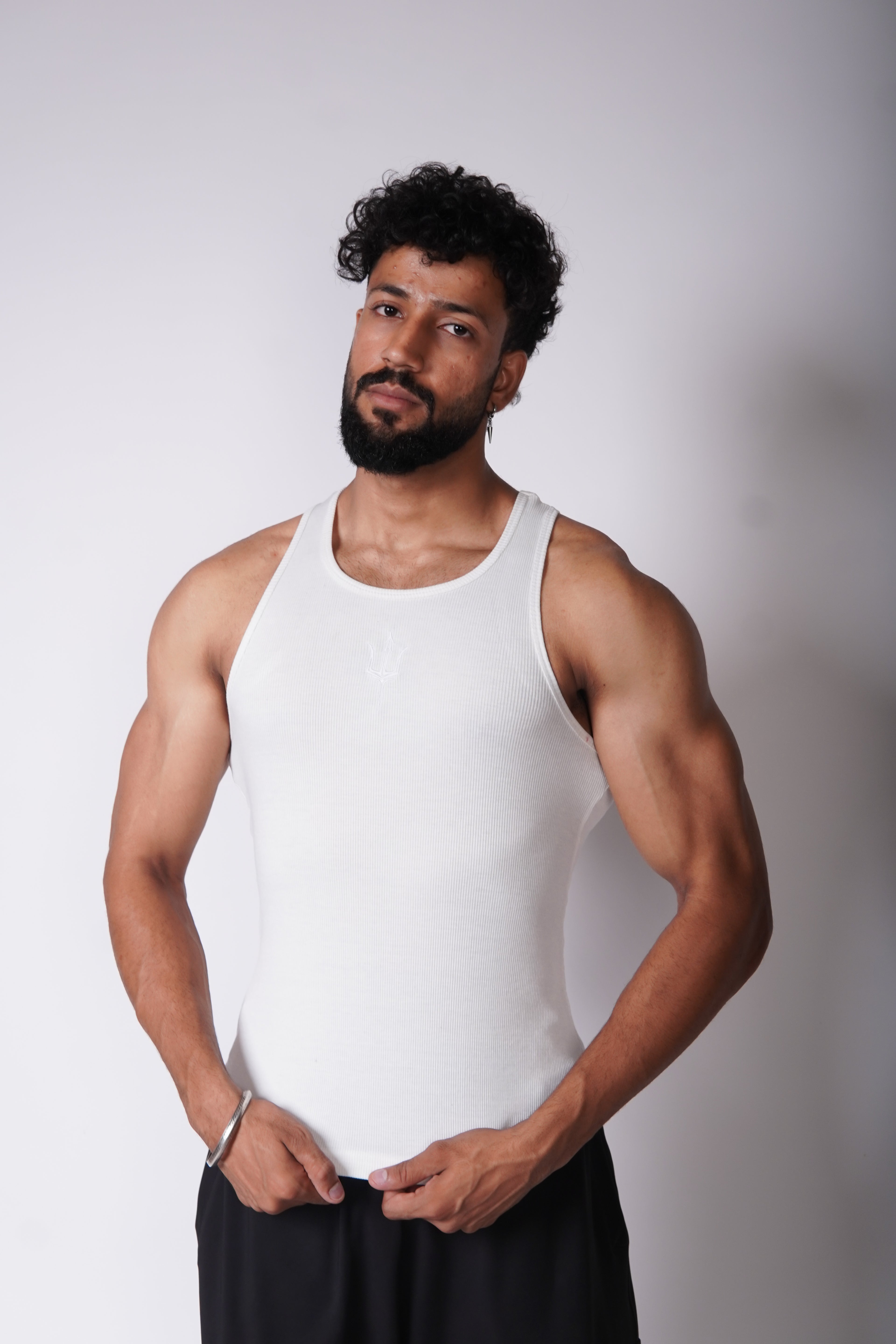 Trydent Signature Vest - White