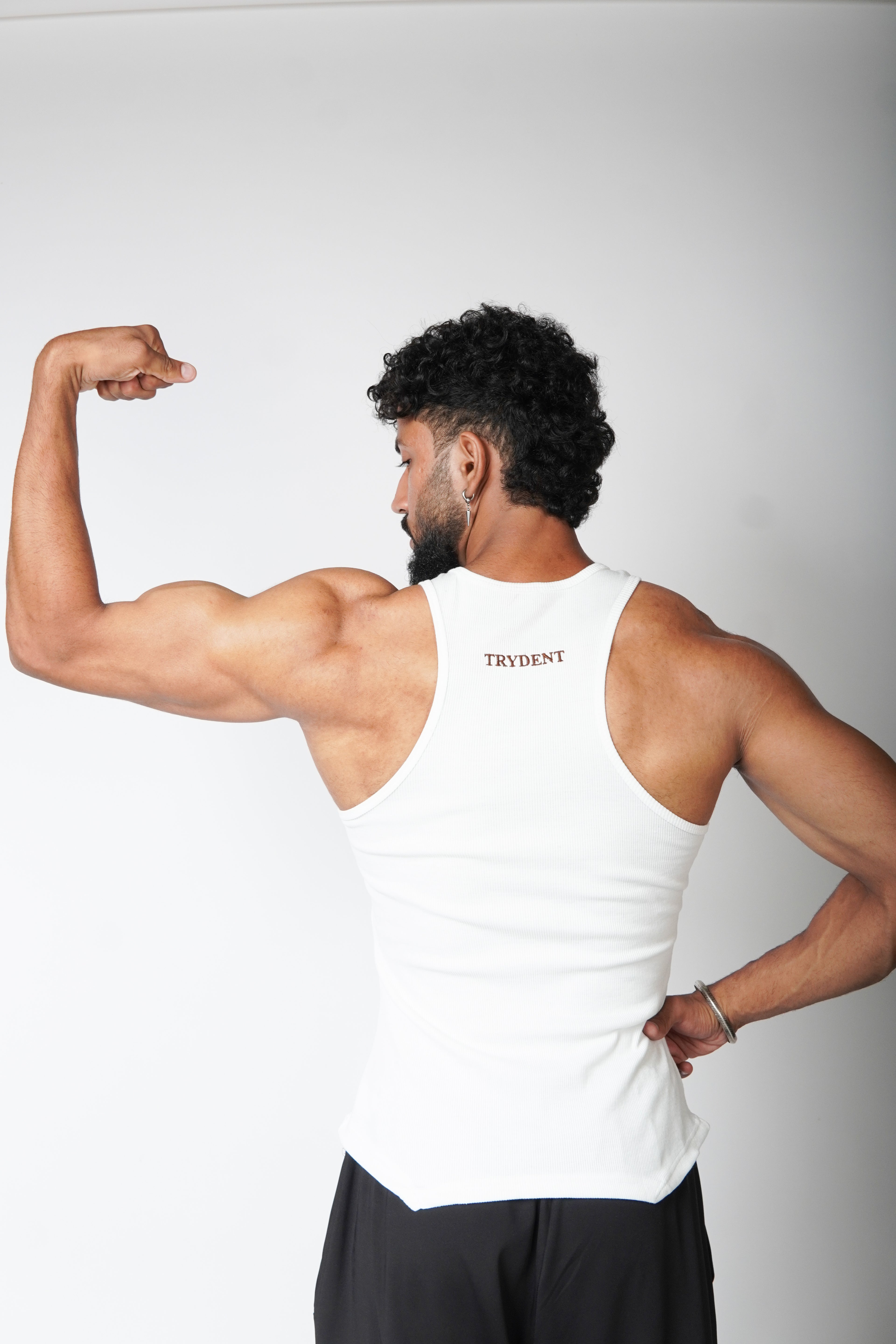 Trydent Signature Vest - White